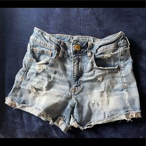 American Eagle Super Stretch Hi Rise Shortie
